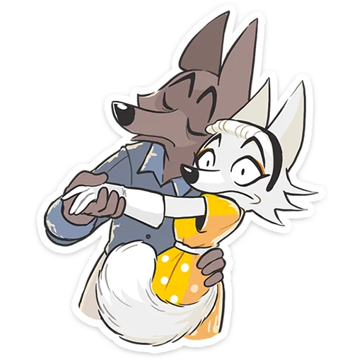 💃 Стикер «Амели» для Telegram