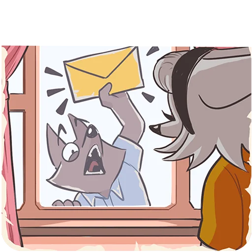 ✉️ Стикер «Амели Без Текста» для Telegram