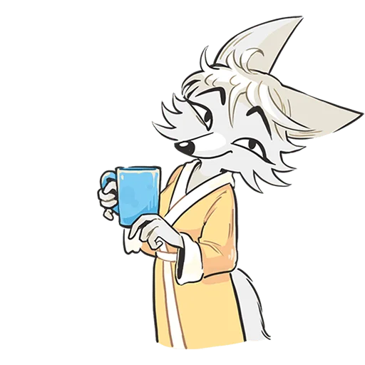 ☕️ Стикер «Амели Без Текста» для Telegram