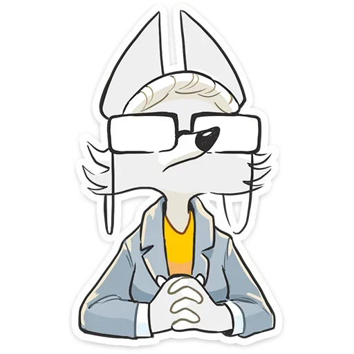 🤓 Стикер «Амели» для Telegram
