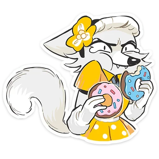 🍩 Стикер «Амели» для Telegram