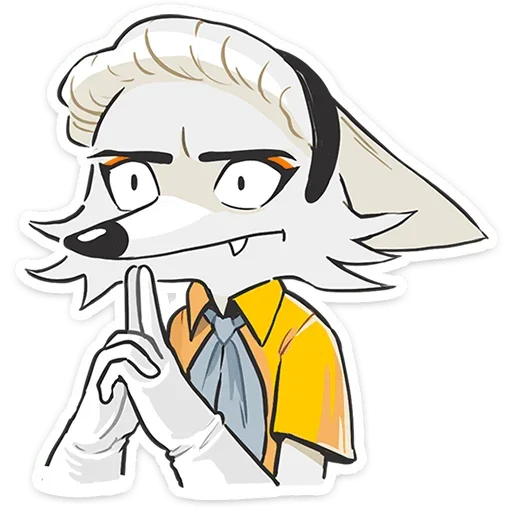 😐 Стикер «Амели» для Telegram