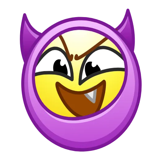 😈 Стикер «Face Emoji Pack» для Telegram