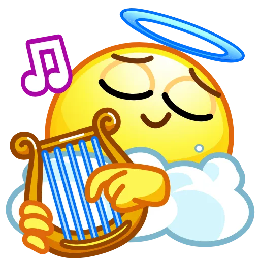 😇 Стикер «Faces Smiles» для Telegram