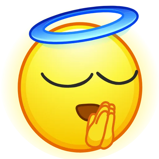 🙏 Стикер «Faces Smiles» для Telegram