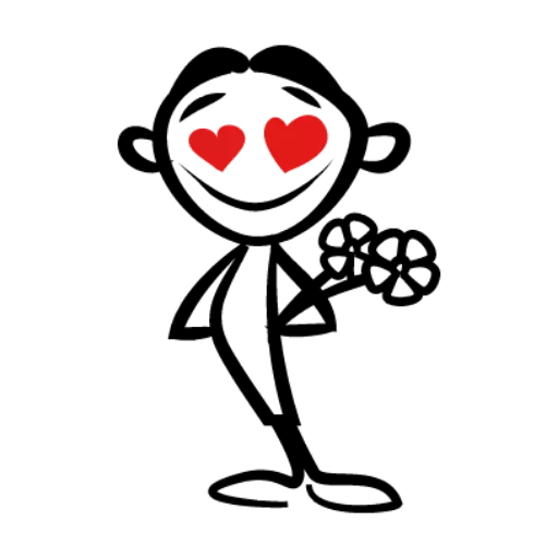 ❤️ Стикер «Faces and Smiles» для Telegram