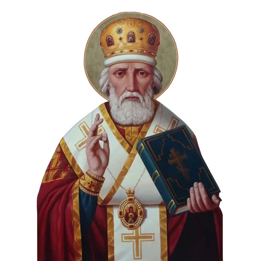 🎅 Стикер «Faces of the saints» для Telegram