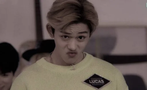 ⛓ Стикер «LUCAS NCT» для Telegram
