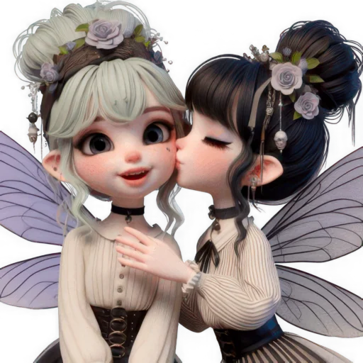 😘 Стикер «Феи любви 2» для Telegram