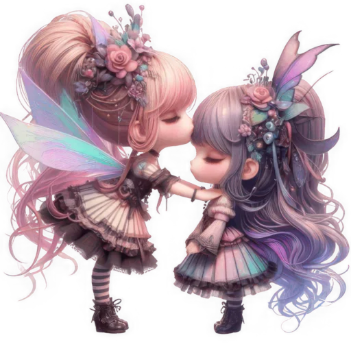 😘 Стикер «Феи любви 2» для Telegram