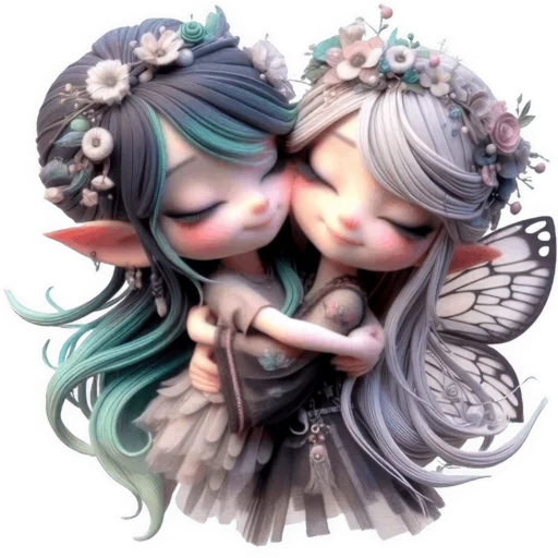 ☺️ Стикер «Феи любви 2» для Telegram