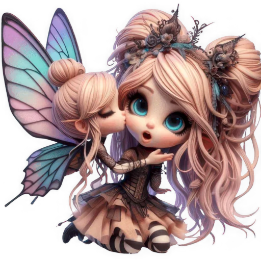 😘 Стикер «Феи любви 2» для Telegram