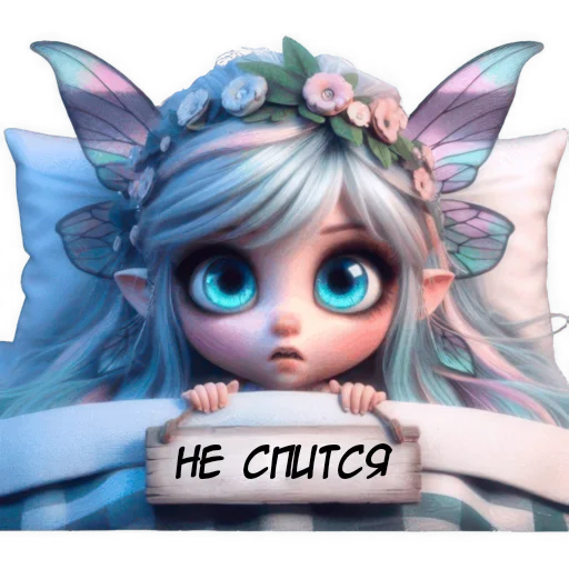 🥱 Стикер «Феи любви 2» для Telegram