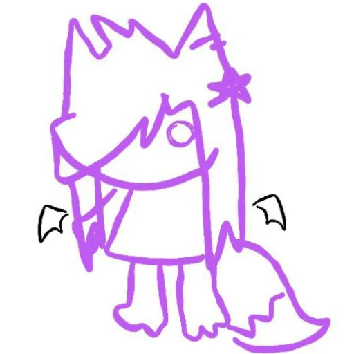 💜 Стикер «Faity fox» для Telegram