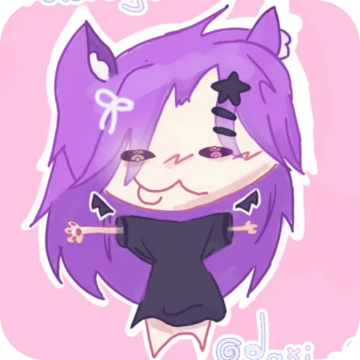 💜 Стикер «Faity fox» для Telegram