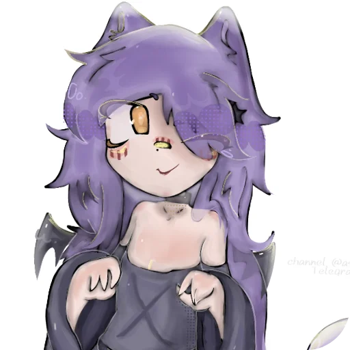 💜 Стикер «Faity fox» для Telegram