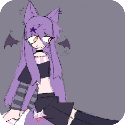 ☺ Стикер «Faity fox» для Telegram
