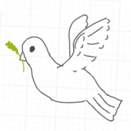 🕊 Стикер «Faity fox» для Telegram
