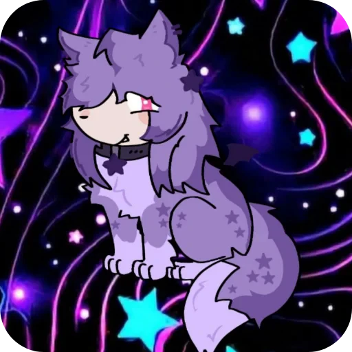 💜 Стикер «Faity fox» для Telegram