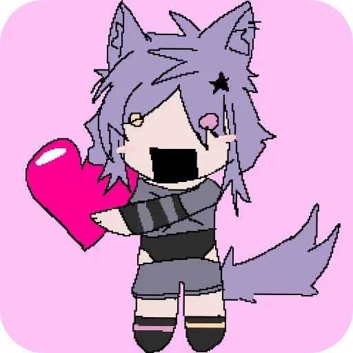 ❤ Стикер «Faity fox» для Telegram