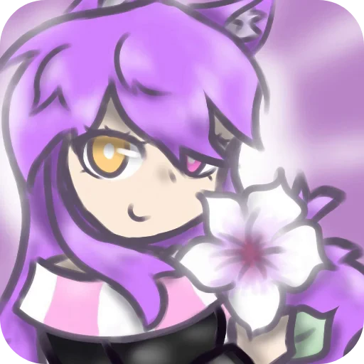 🌸 Стикер «Faity fox» для Telegram