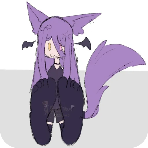 🦶 Стикер «Faity fox» для Telegram
