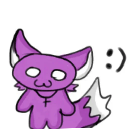 💜 Стикер «Faity fox» для Telegram