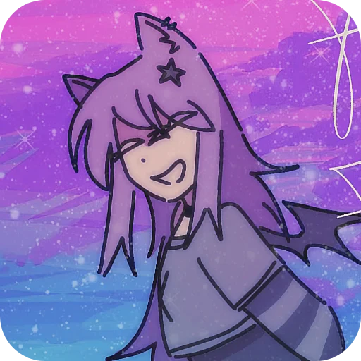 💜 Стикер «Faity fox» для Telegram