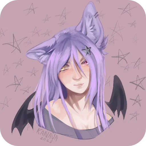 💜 Стикер «Faity fox» для Telegram