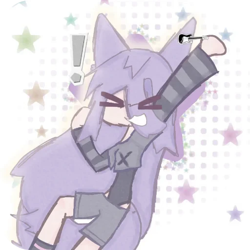 💜 Стикер «Faity fox» для Telegram
