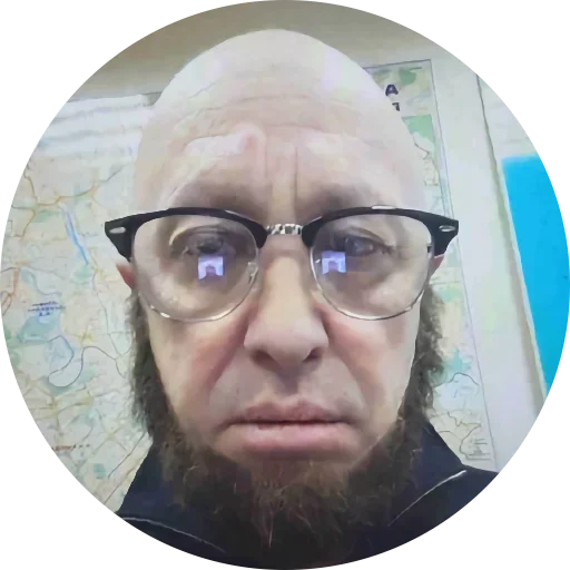 🧔 Стикер «Fake Circle» для Telegram