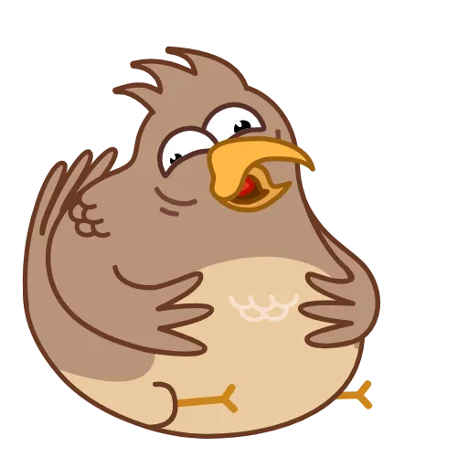 Стикерпак Sharp eyed Falcon для Telegram
