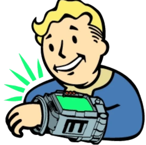📱 Стикер «Fallout Vault Boy» для Telegram