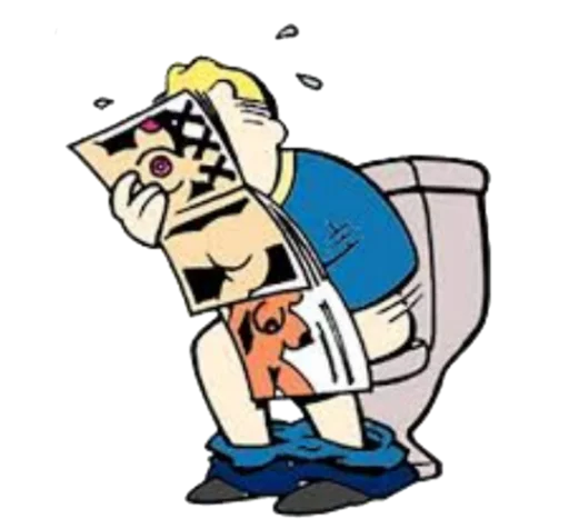🚽 Стикер «Fallout Vault Boy» для Telegram