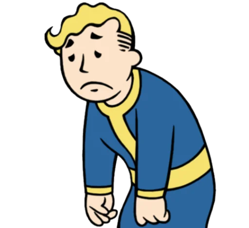 😓 Стикер «Fallout Vault Boy» для Telegram