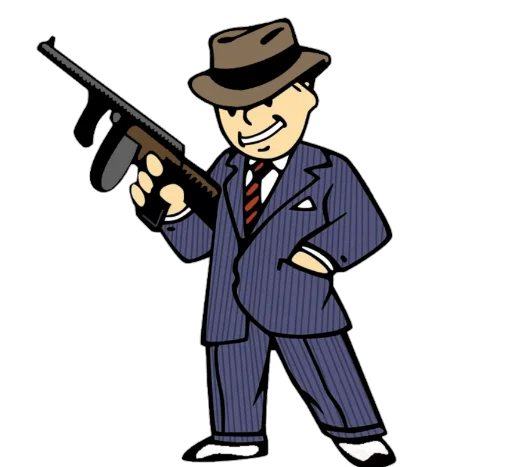 🤵 Стикер «Fallout Vault Boy» для Telegram