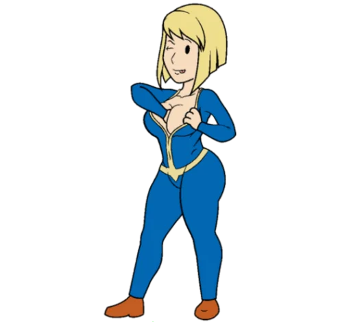😛 Стикер «Fallout Vault Boy» для Telegram