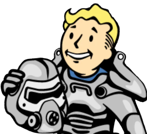 🚜 Стикер «Fallout Vault Boy» для Telegram