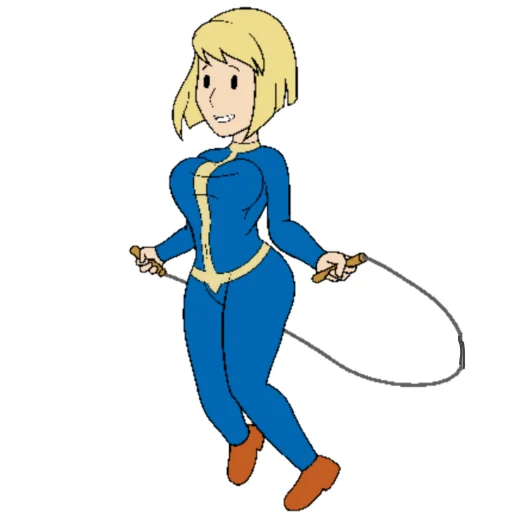 🅱 Стикер «Fallout Vault Boy» для Telegram