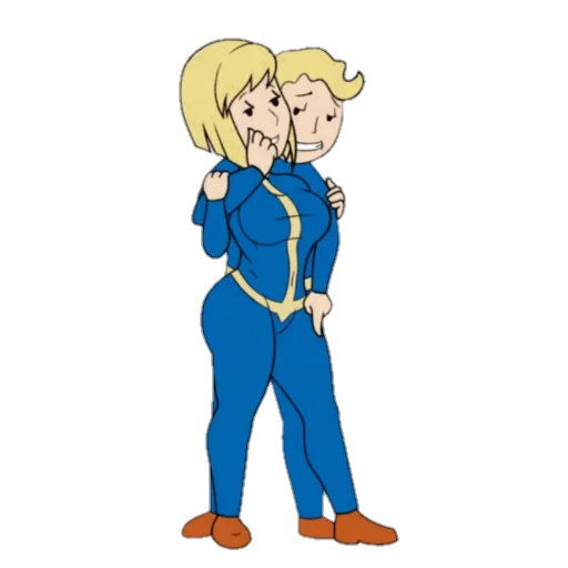💋 Стикер «Fallout Vault Boy» для Telegram