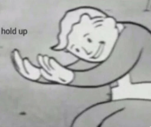 🙌 Стикер «Fallout Vault Boy» для Telegram