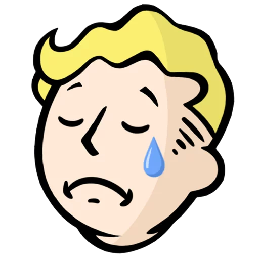 😢 Стикер «Fallout C.H.A.T.» для Telegram