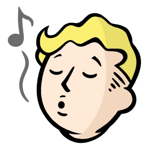 🎶 Стикер «Fallout C.H.A.T.» для Telegram