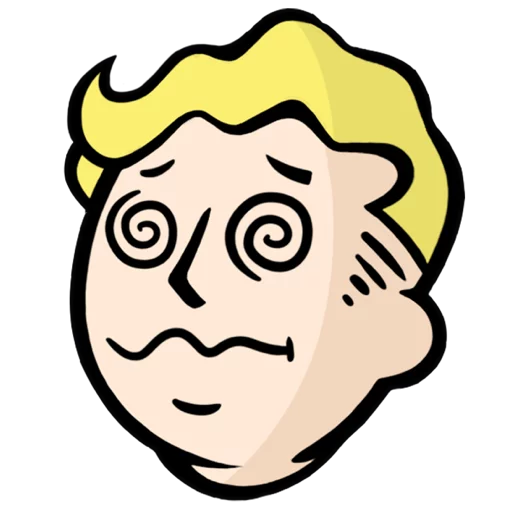 😖 Стикер «Fallout C.H.A.T.» для Telegram