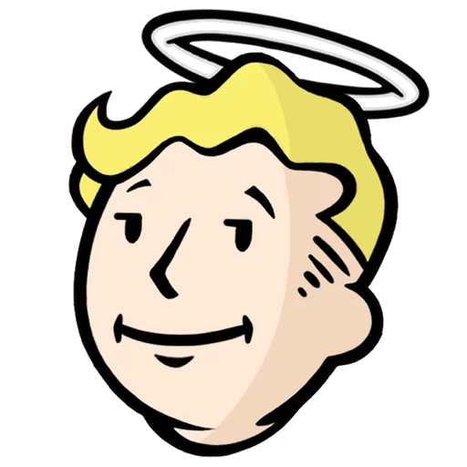 😇 Стикер «Fallout C.H.A.T.» для Telegram