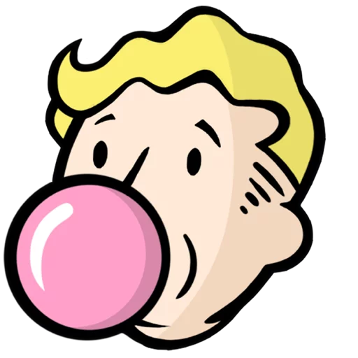 😮 Стикер «Fallout C.H.A.T.» для Telegram