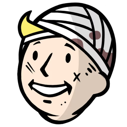 😅 Стикер «Fallout C.H.A.T.» для Telegram