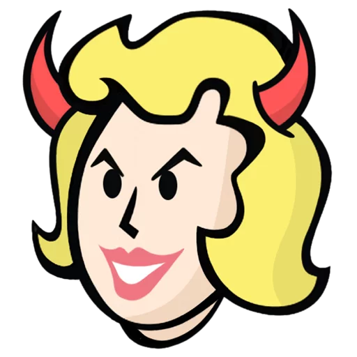 😈 Стикер «Fallout C.H.A.T.» для Telegram