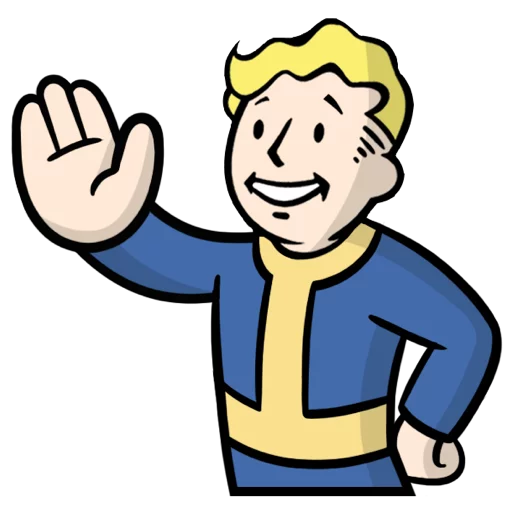 👋 Стикер «Fallout C.H.A.T.» для Telegram