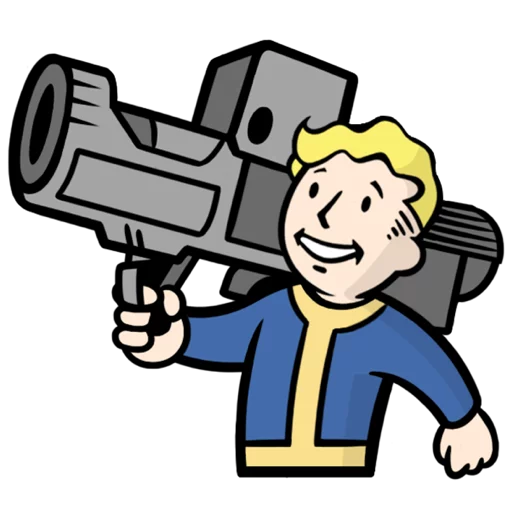 🔫 Стикер «Fallout C.H.A.T.» для Telegram